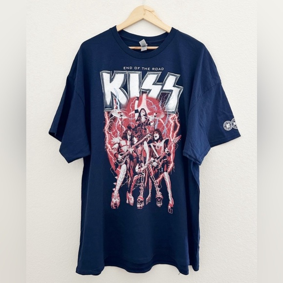 NEW KISS End Of The Road Graphic Tee - Picture 1 of 9